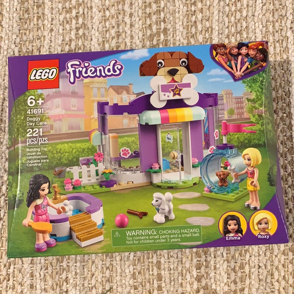 LEGO 41691 Friends Doggy Day Care Building Kit 221pcs